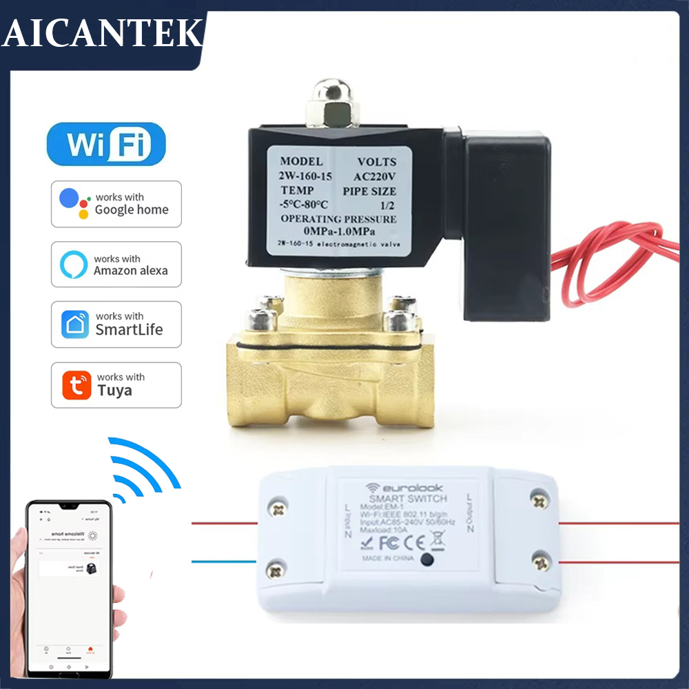 Smart Garden Instructions - AC220V Tuya WiFi Smart Solenoid Valve