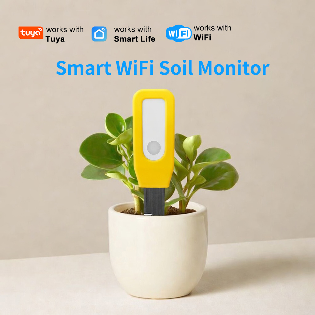 Smart Garden Furniture - WiFi Soil Monitor Tuya Smart Temperature