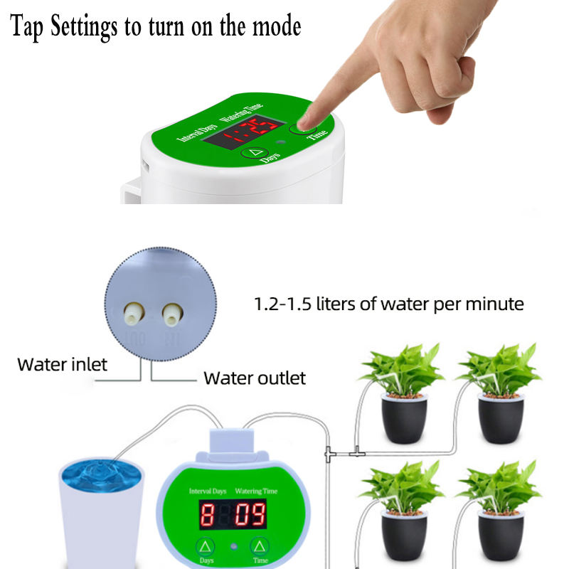 An intelligent timed automatic - đánh giá và giá Smart Garden Accessories