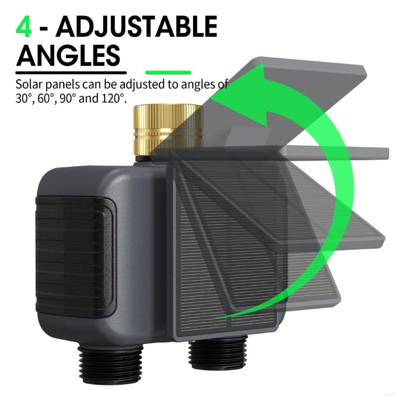 Hẹn giờ tưới nước bằng năng lư - đánh giá và giá Wifi Irrigation Timer