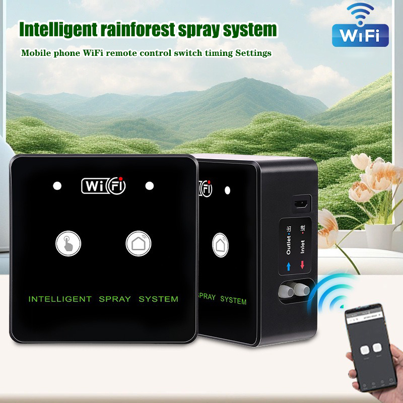 Rainforest Sprayer WiFi Contro - đánh giá và giá Wifi Irrigation Timer