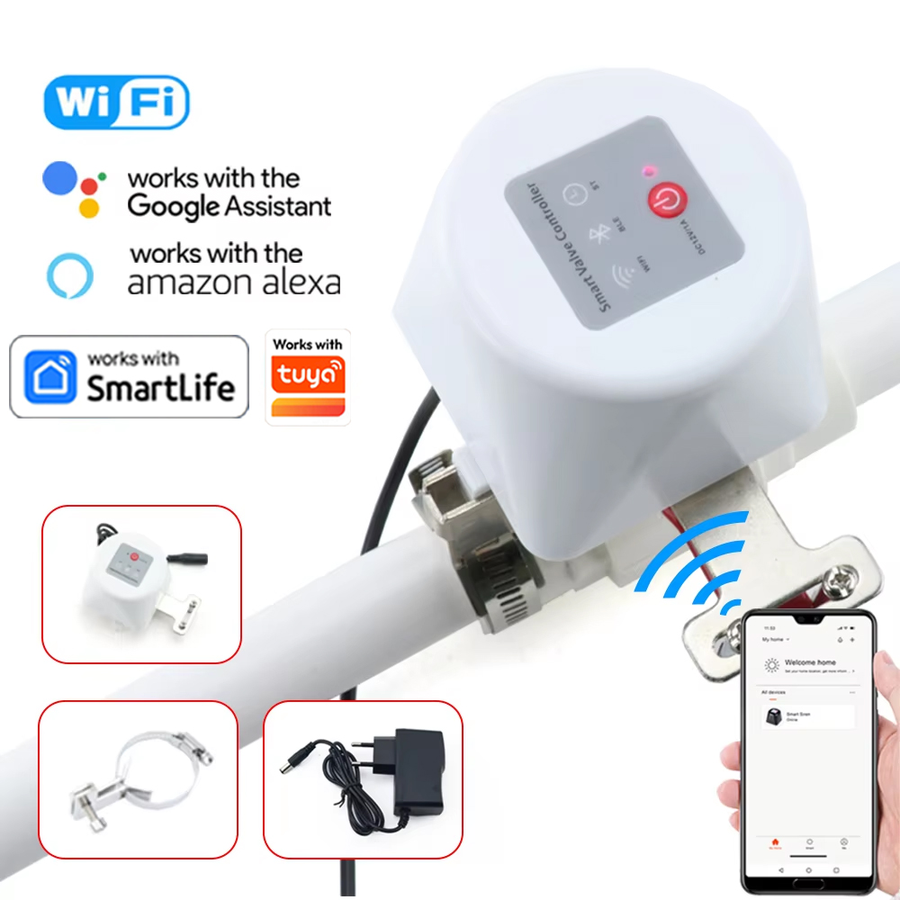 WiFi Water Valve Gas Shutoff   - đánh giá và giá Smart Garden Instructions