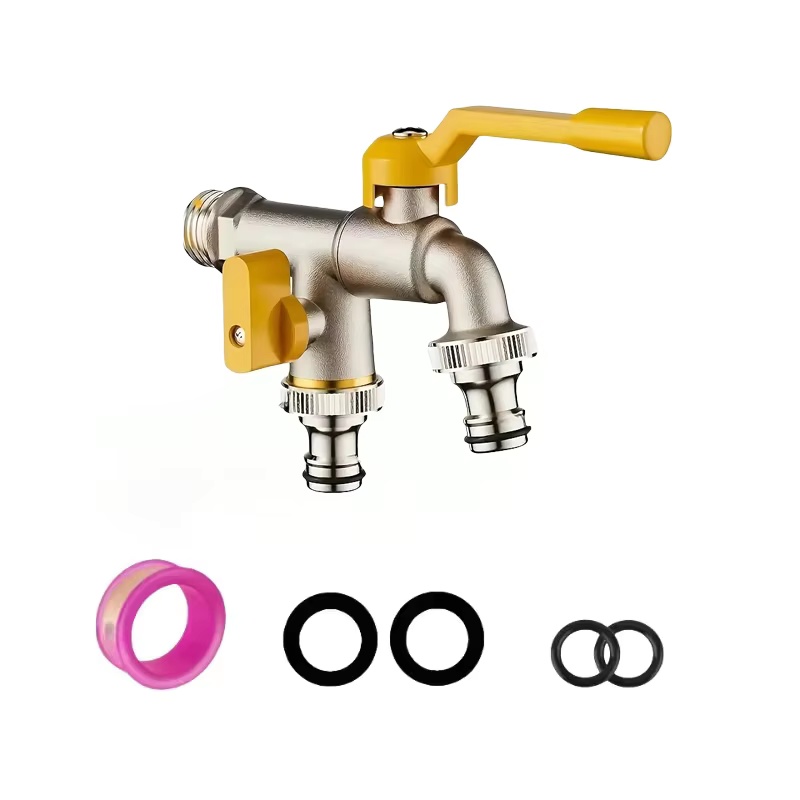 Double outlet garden hose fauc - đánh giá và giá Smart Garden Furniture