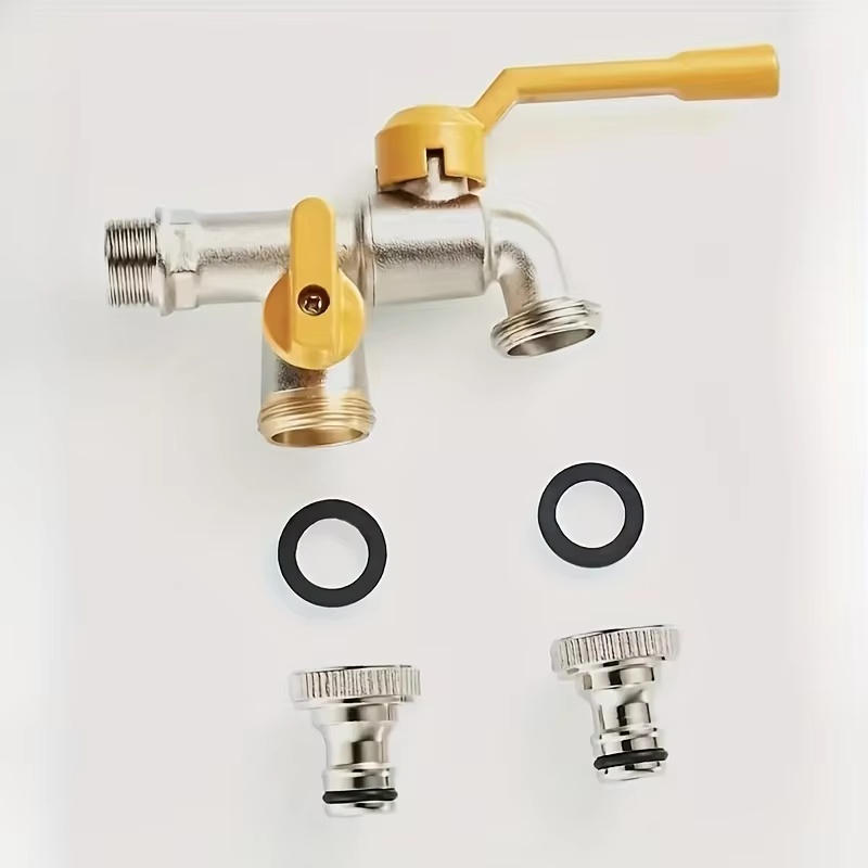 Double outlet garden hose fauc - đánh giá và giá Smart Garden Furniture