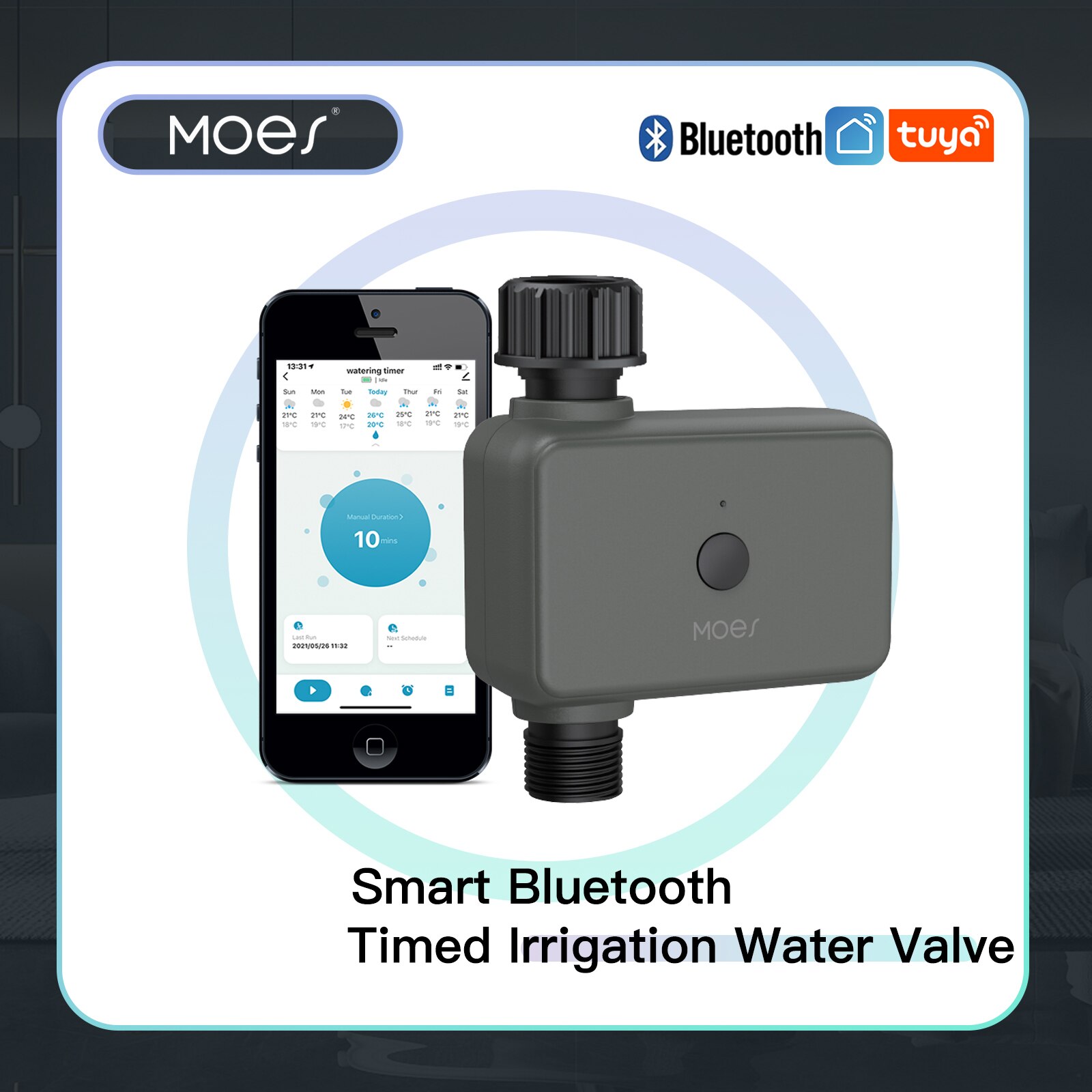 Moes Thông Minh Tuya Bluetooth - đánh giá và giá Smart Garden Accessories