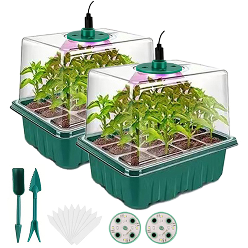 Home Seed Starter Tray with Gr - đánh giá và giá Smart Garden Domes