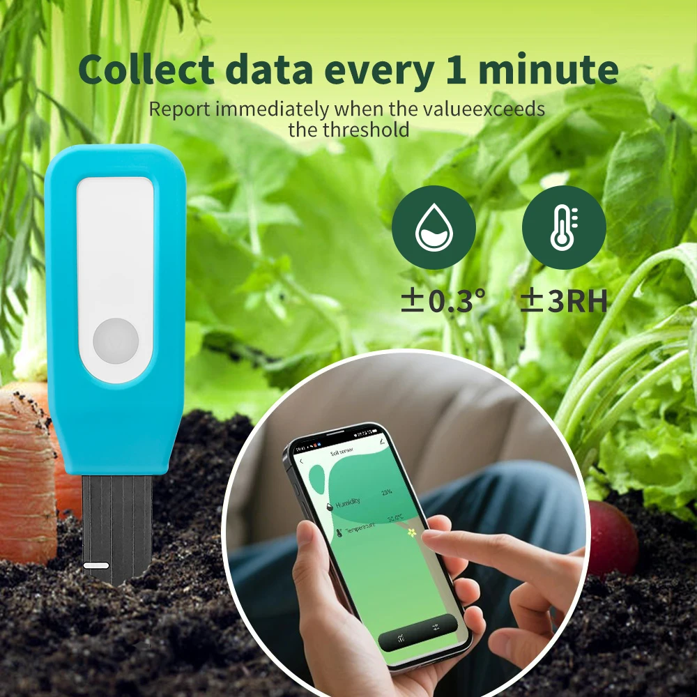 Smart Soil Tester Sensor BT Tu - đánh giá và giá Smart Garden Domes