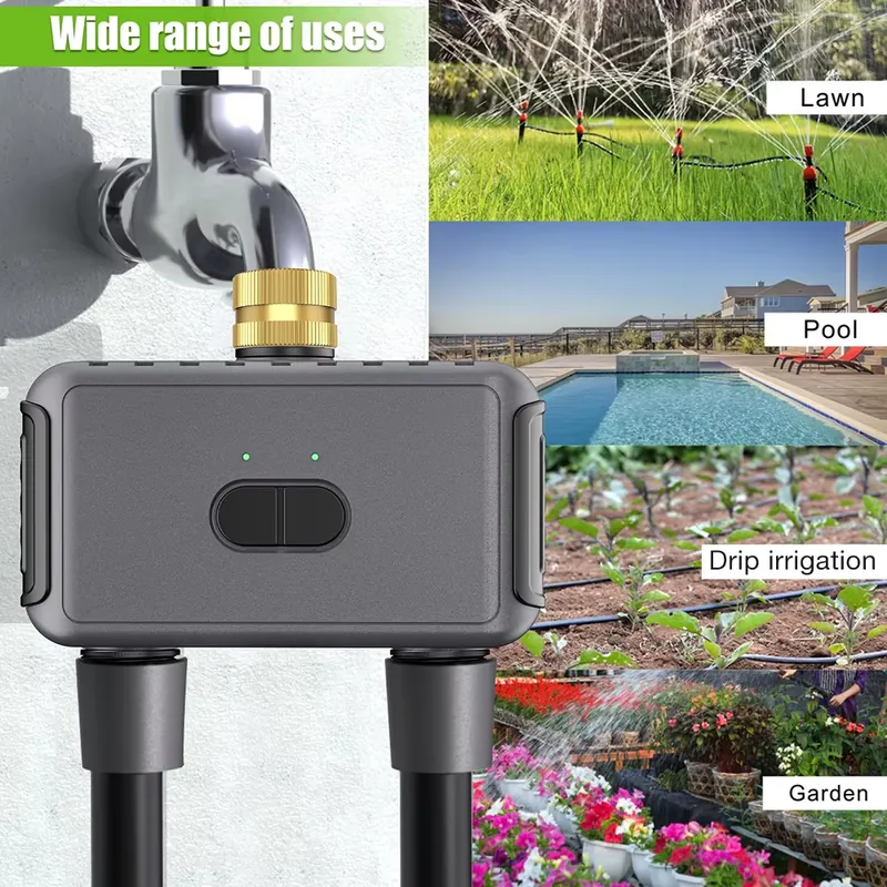 WAP01 WiFi APP Control Dual Ho - đánh giá và giá Wifi Irrigation Timer