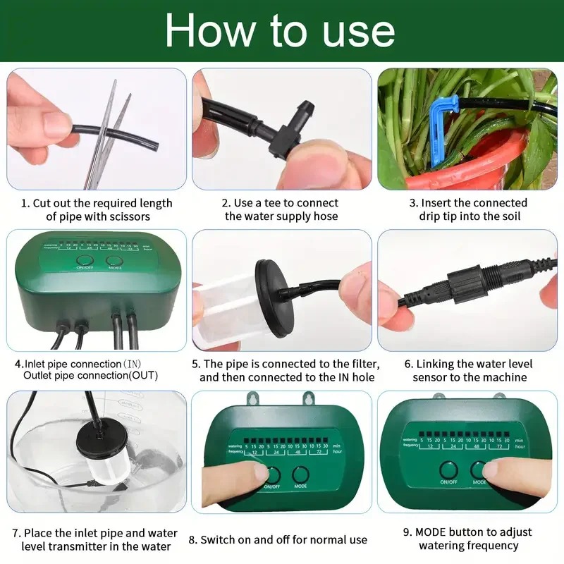 Solar Intelligent Irrigation K - đánh giá và giá Smart Garden Accessories