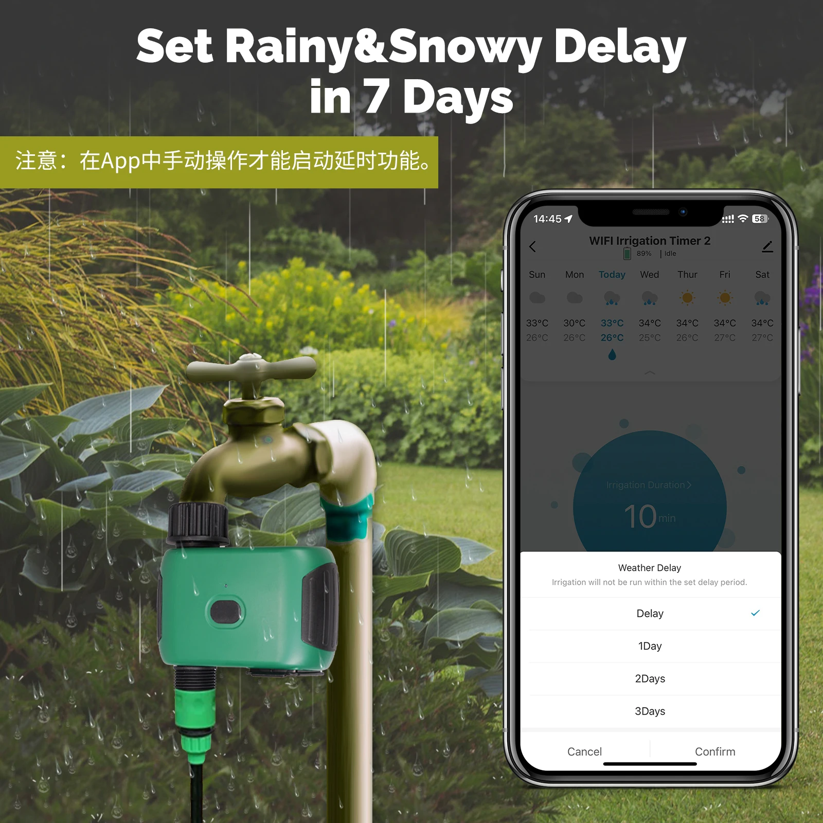 MOES Tuya Smart WiFi 1 Outlet  - đánh giá và giá Wifi Irrigation Timer