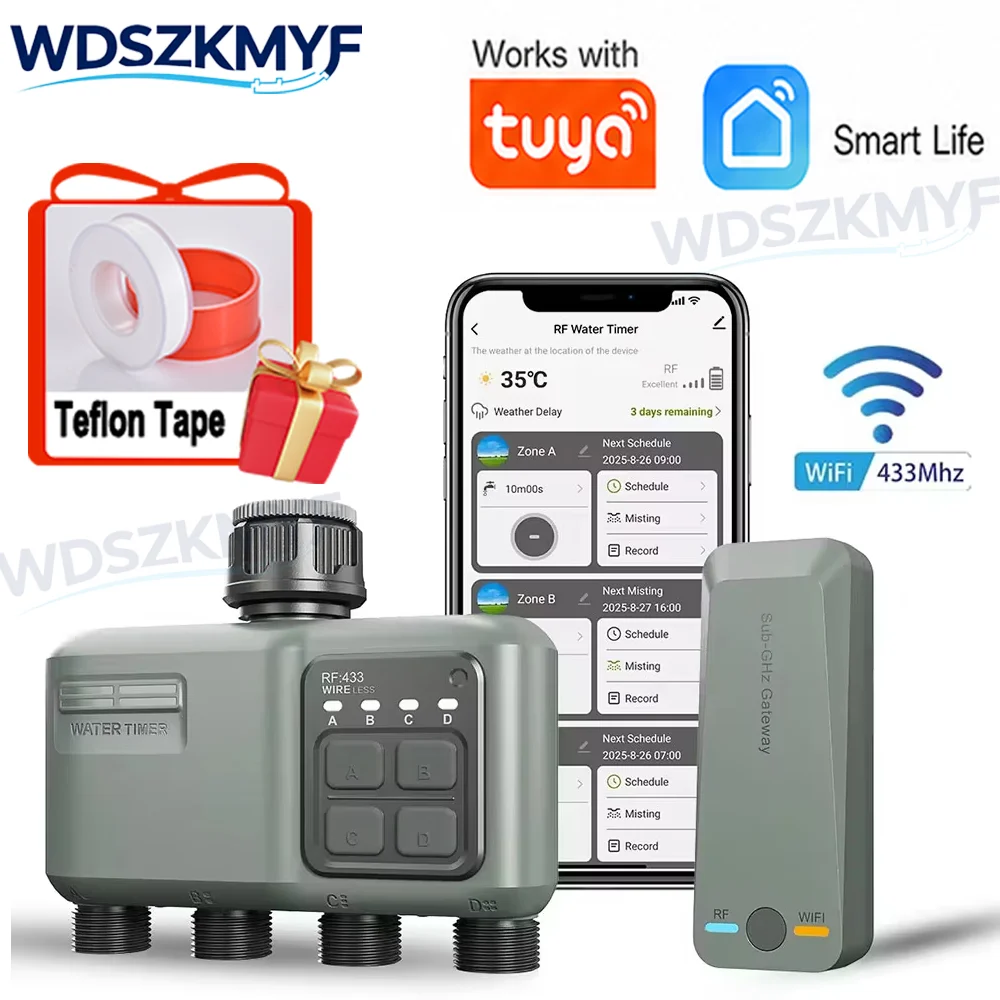 WiFi RF433 Smart Garden Sprink - đánh giá và giá Smart Garden Accessories