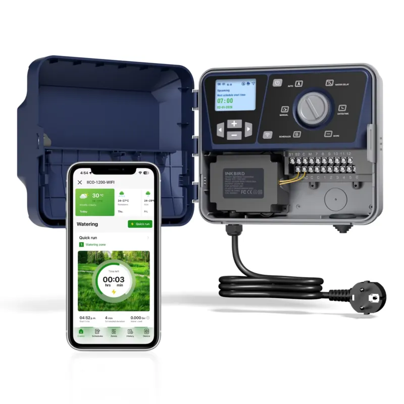 Inkbird 12 Station Smart Sprin - đánh giá và giá Wifi Irrigation Timer