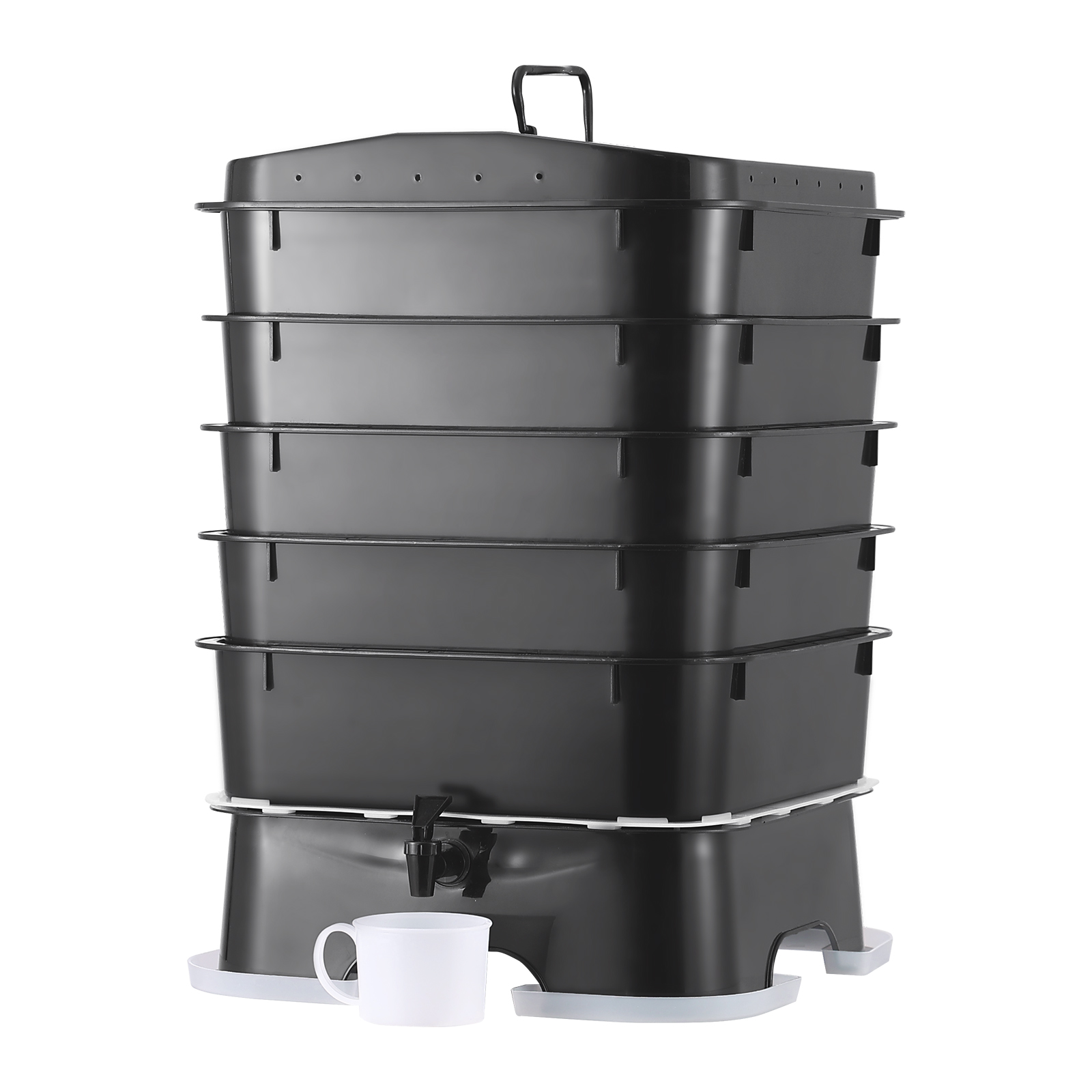 Factory Direct 2026 5-Tray Wor - đánh giá và giá Composting Kit Indoor