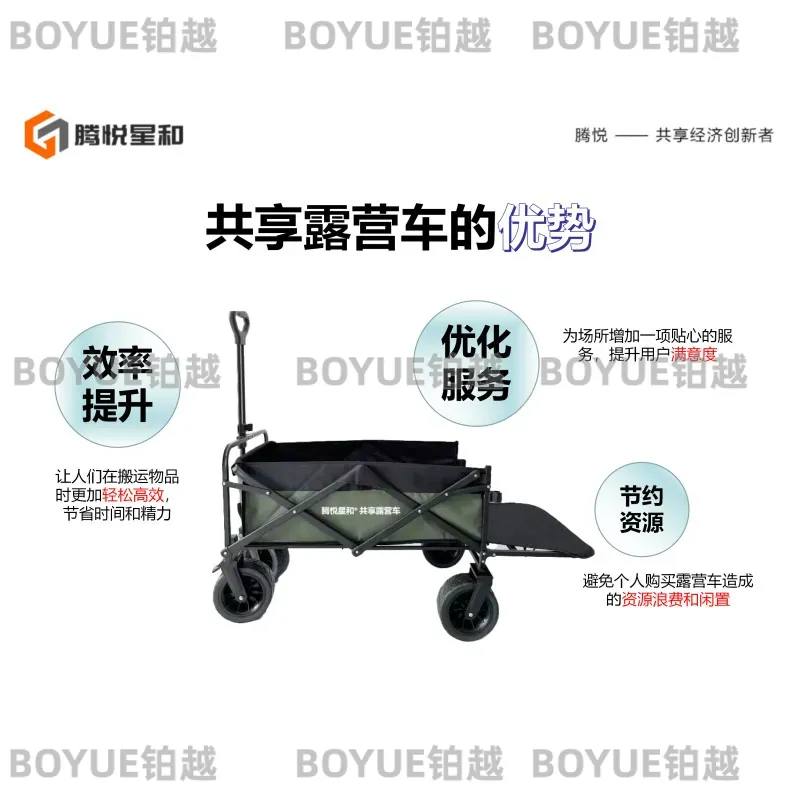 Portable Folding Camping Wagon - đánh giá và giá Smart Garden Cart