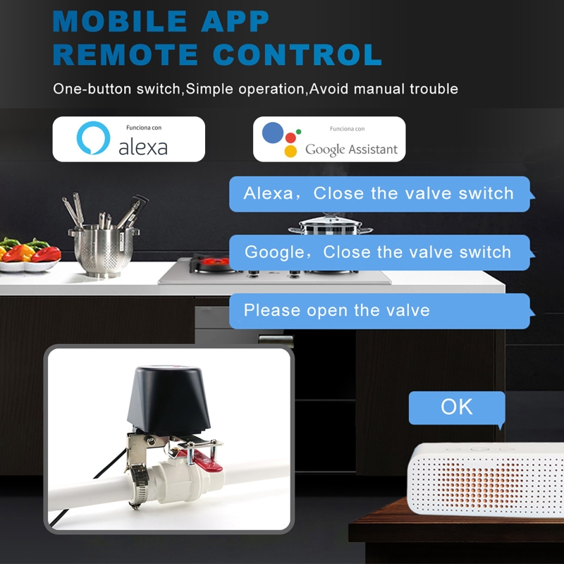 Tuya Smart Gas Valve WIFI Gard - đánh giá và giá Wifi Irrigation Timer