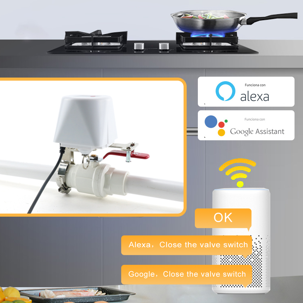 WiFi Water Valve Gas Shutoff   - đánh giá và giá Smart Garden Instructions